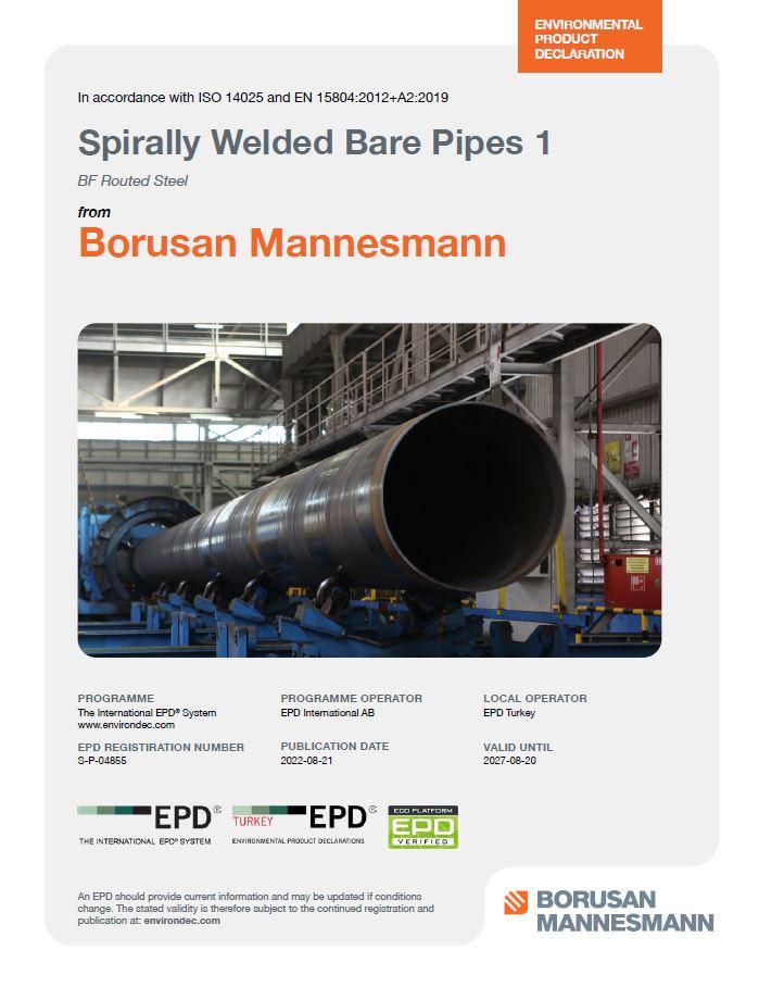 Spirally Welded Bare Pipes 1