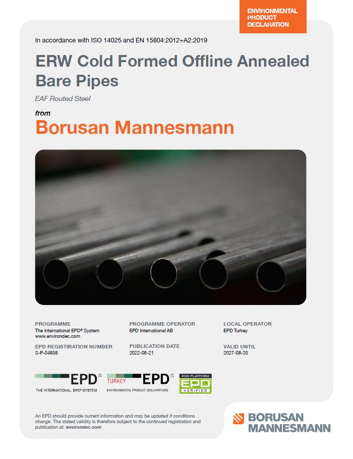 ERW Cold Formed Offline Annealed Bare Pipes