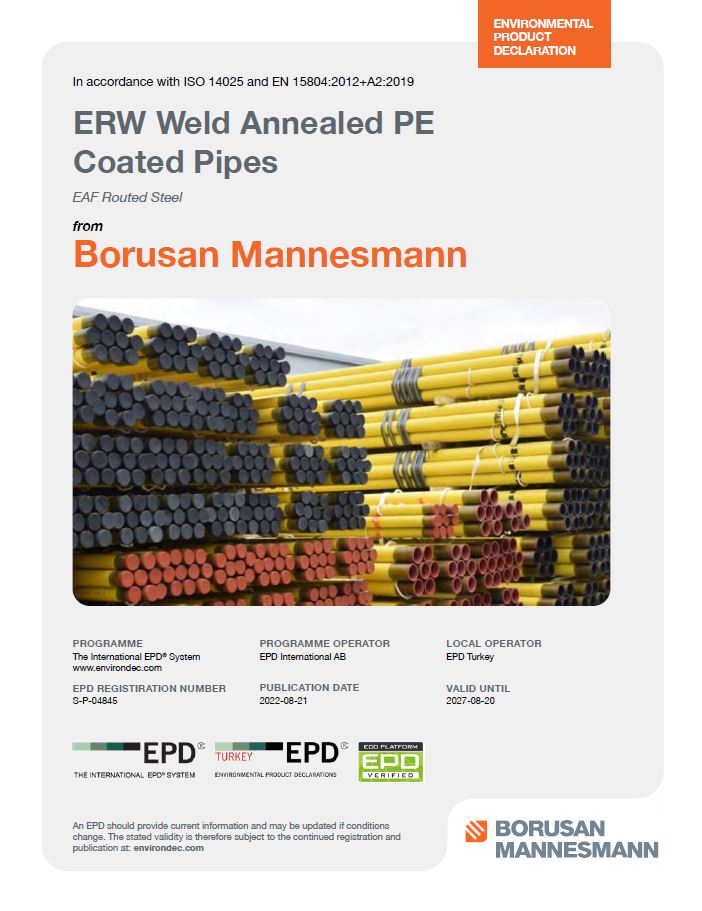 ERW Weld Annealed PE Coated Pipes