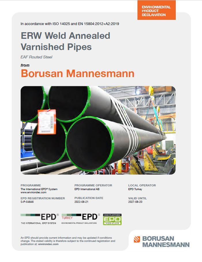 ERW Weld Annealed Varnished Pipes