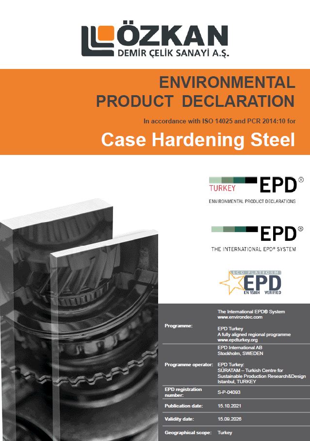 Case Hardening Steel