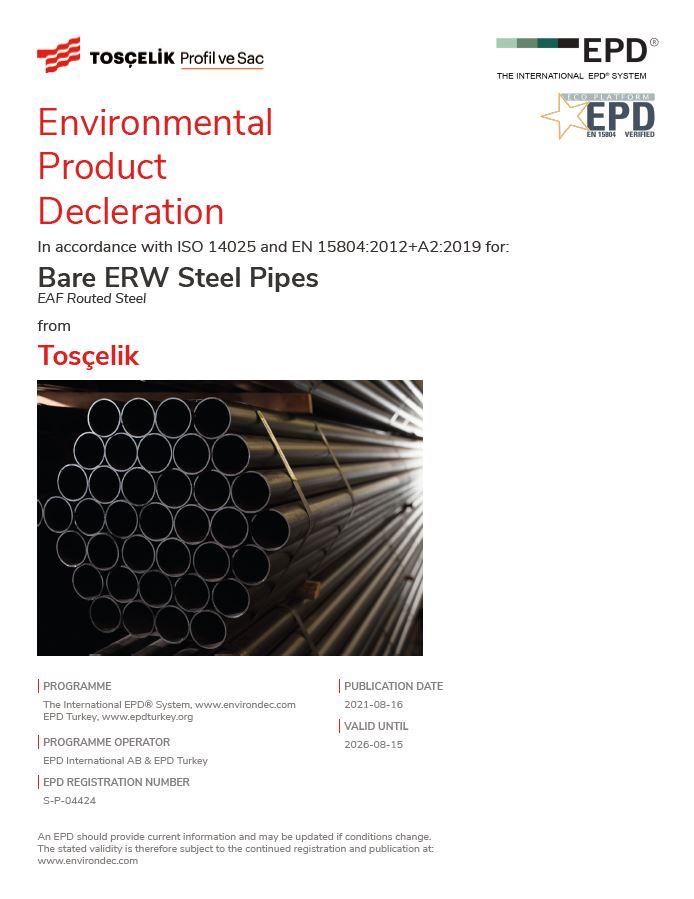 Bare ERW Steel Pipes