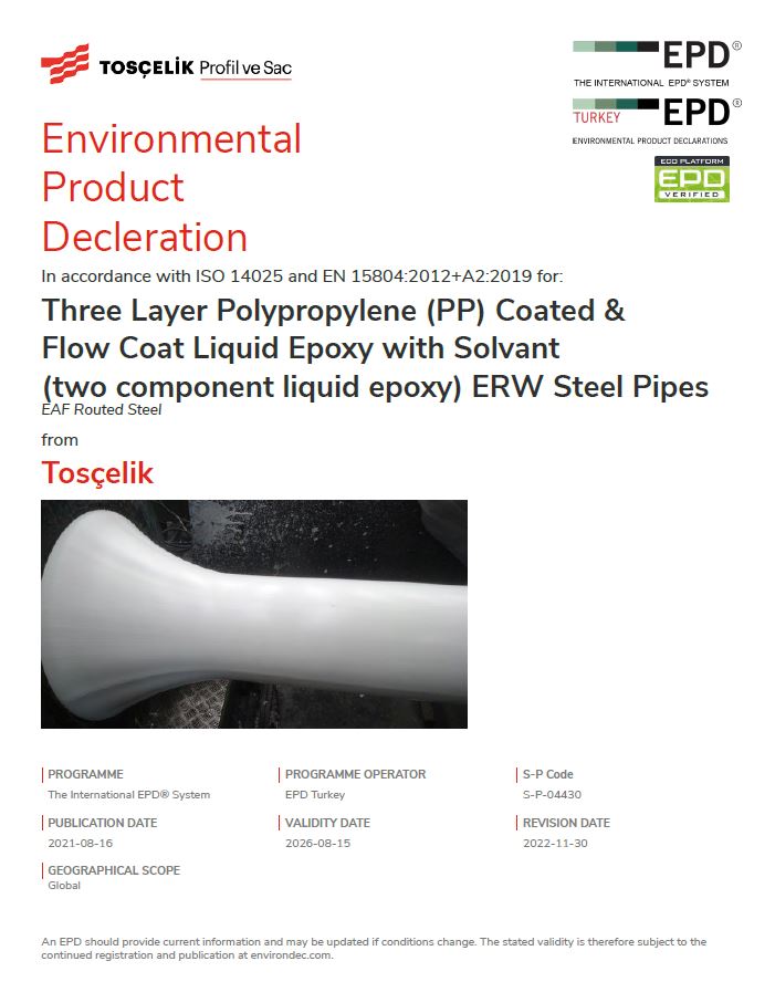 Three Layer Polypropylene & Liquid Epoxy Coated