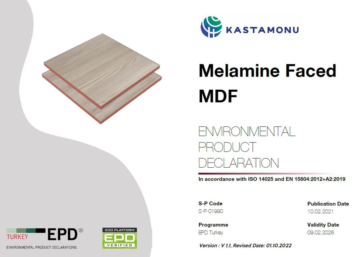 Melamine Faced MDF