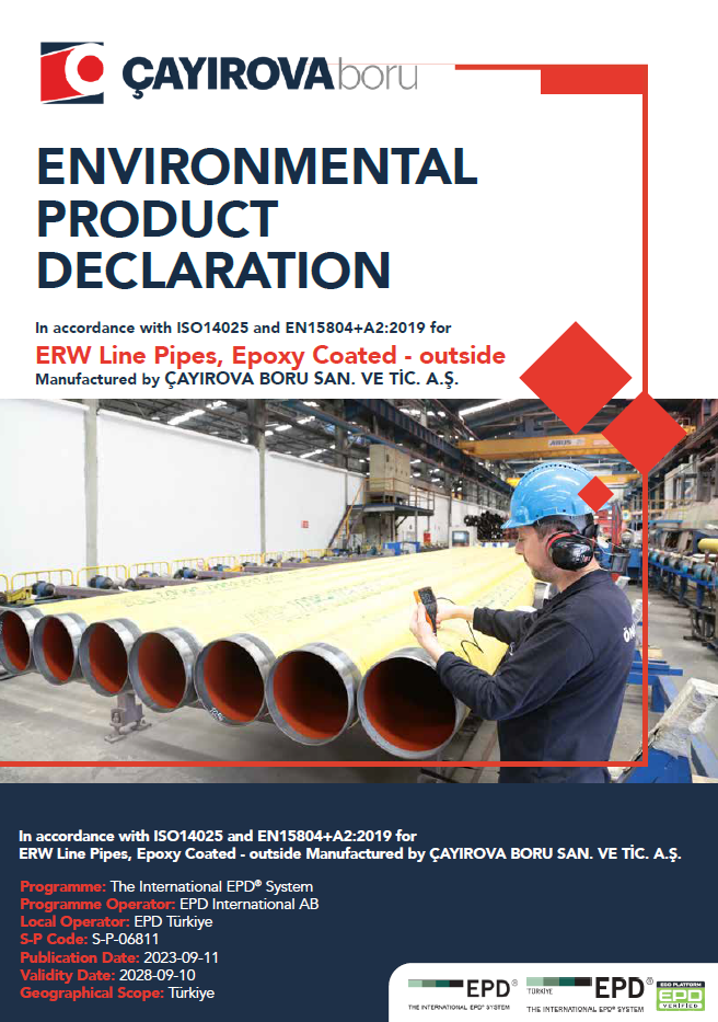 ERW Line Pipes, Epoxy Coated - outside