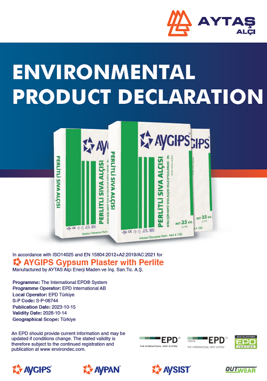 AYGIPS Gypsum Plaster with Perlite