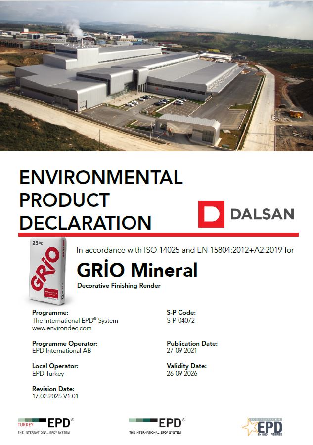 GRİO Mineral – Decorative Finishing Render