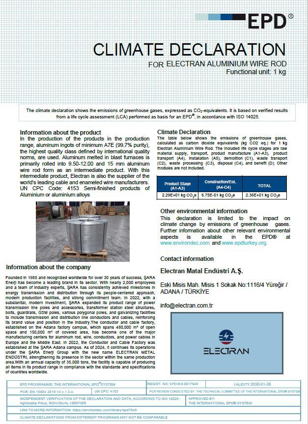ELECTRAN METAL ENDÜSTRİ A.Ş.