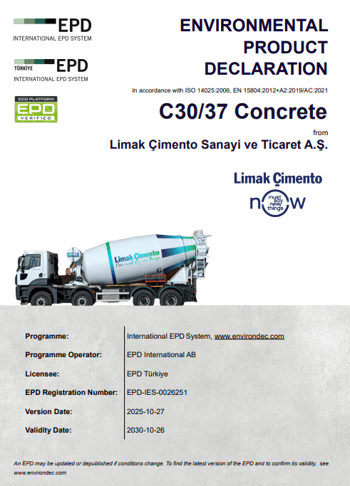 C30/37 Concrete