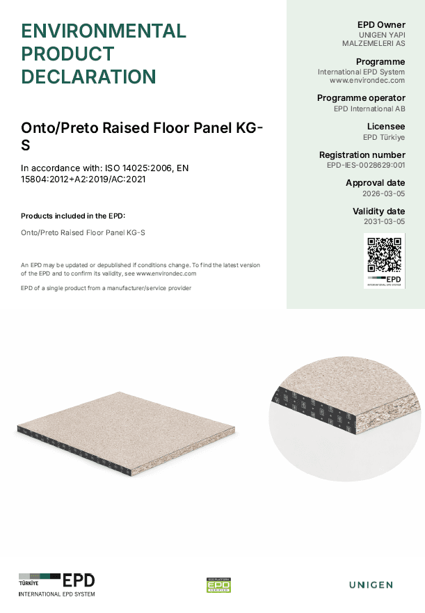 Onto/Preto Raised Floor Panel KGS