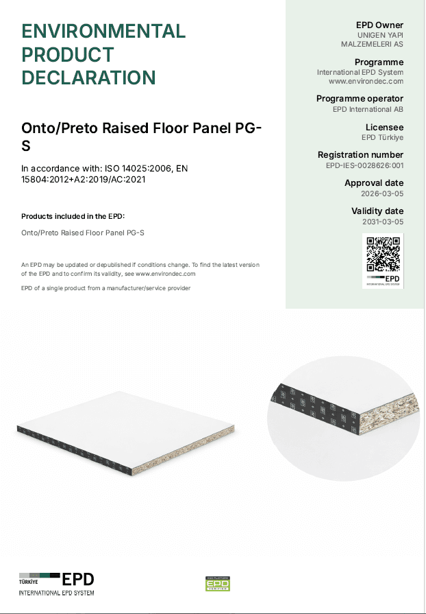 Onto/Preto Raised Floor Panel PGS
