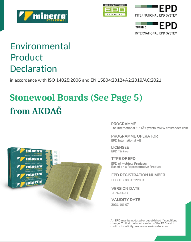 Stonewool Boards (See Page 5)