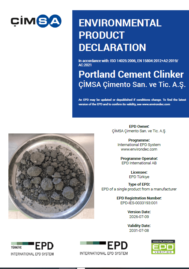 Portland Cement Clinker (Afyon)