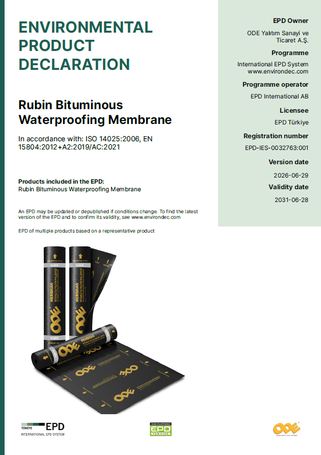 Rubin Bituminous Waterproofing Membrane