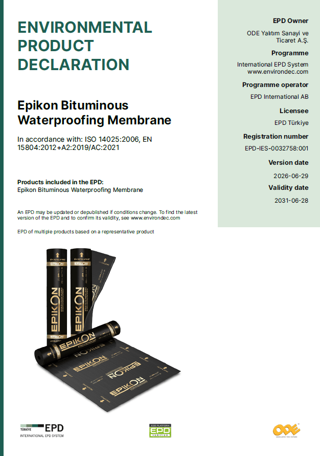Epikon Bituminous Waterproofing Membrane