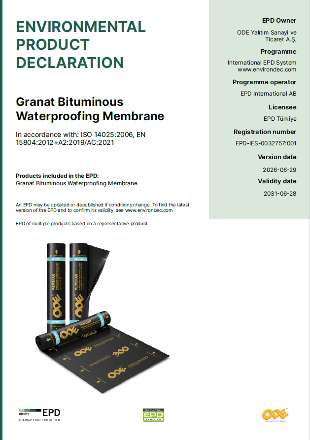Granat Bituminous Waterproofing Membrane