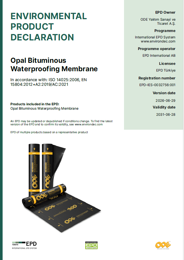 Opal Bituminous Waterproofing Membrane