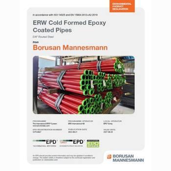ERW Cold Formed Epoxy Coated Pipes