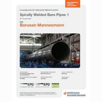 Spirally Welded Bare Pipes 1