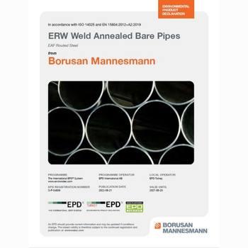 ERW Weld Annealed Bare Pipes