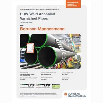 ERW Weld Annealed Varnished Pipes