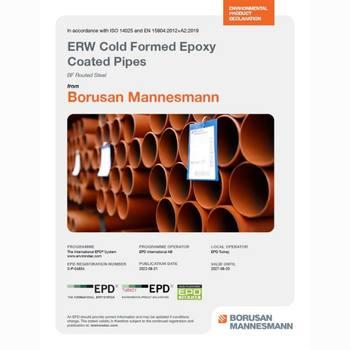 ERW Cold Formed Epoxy Coated Pipes