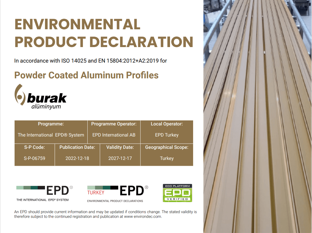 Toz Boyalı Alüminyum Profiller