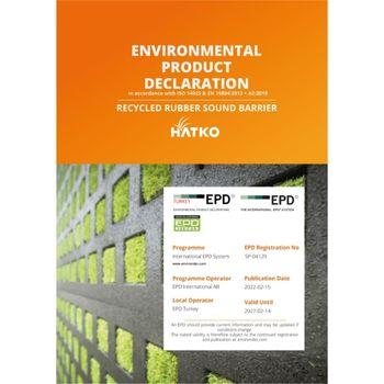 Geri Dönüşümlü Kauçuk Ses Bariyeri