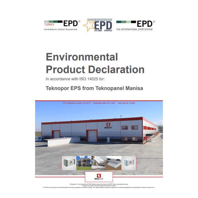 Teknopor EPS Manisa Fabrikası