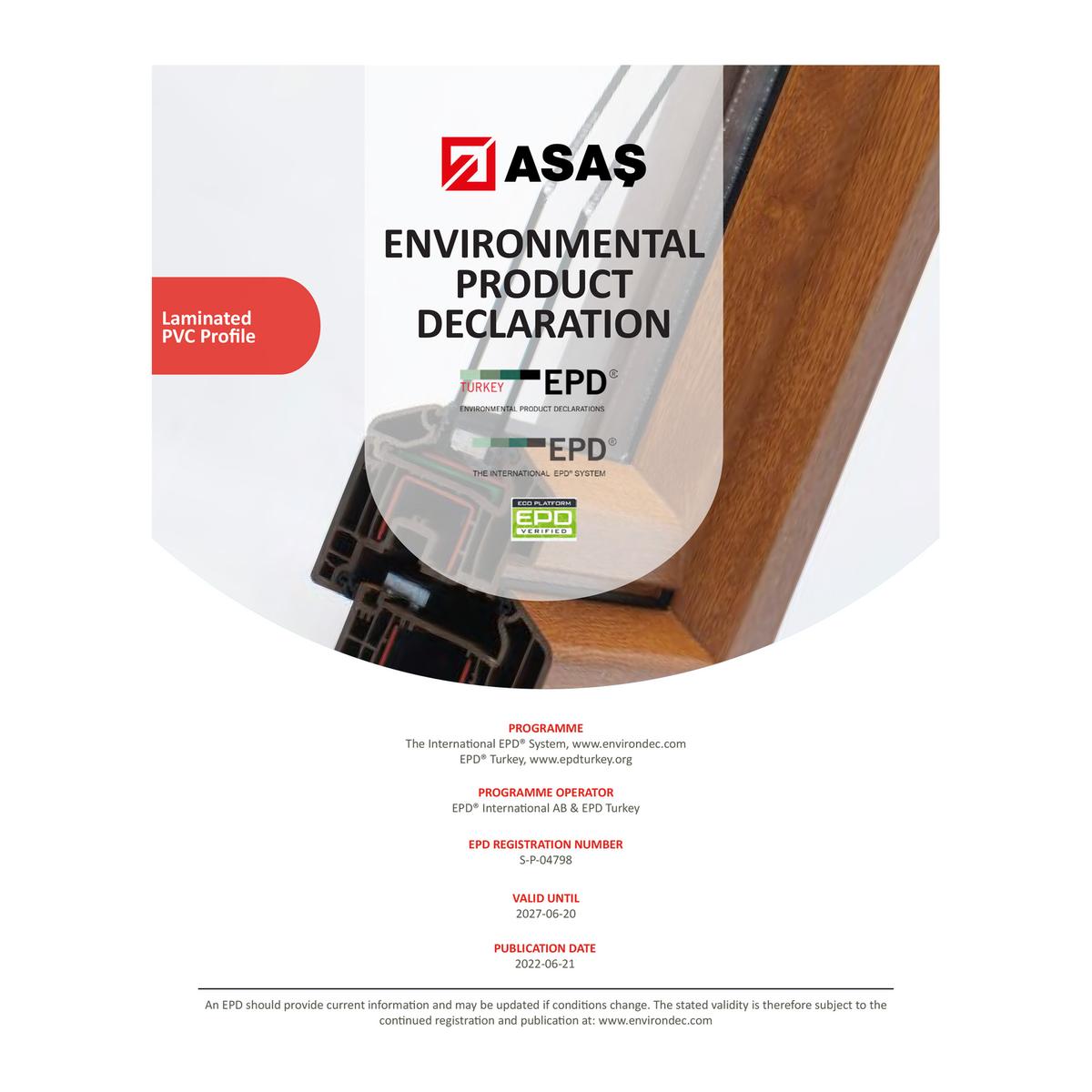 Laminated PVC Profile