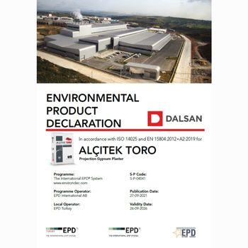 ALÇITEK TORO -Makine Sıva Alçısı