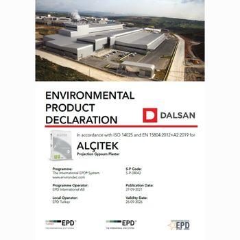 ALÇITEK – Projection Gypsum Plaster