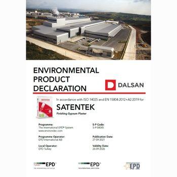 SATENTEK- Saten Perdah Alçısı