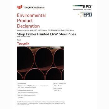 Shop Primer Painted ERW Steel Pipes