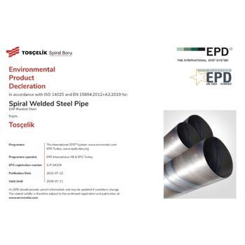 Tosçelik Spiral Boru Tosçelik Spiral Boru