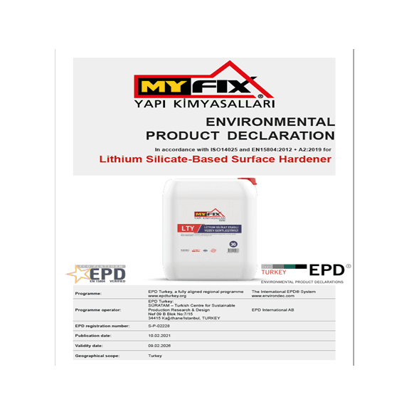 Silikat Esaslı Sıvı Yüzey Sertleştirici