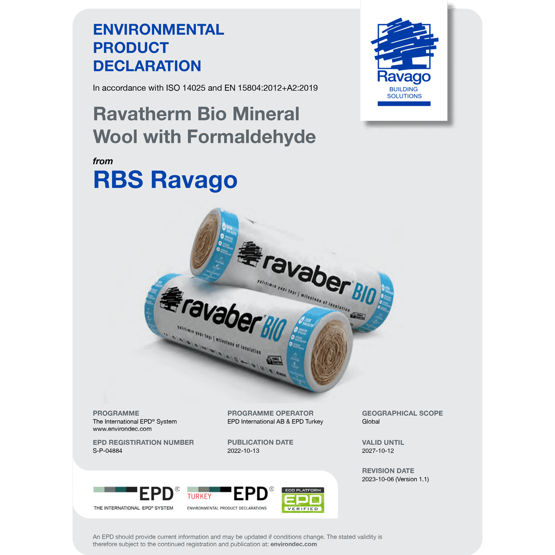 Ravatherm Bio Mineral Wool with Formaldehyde