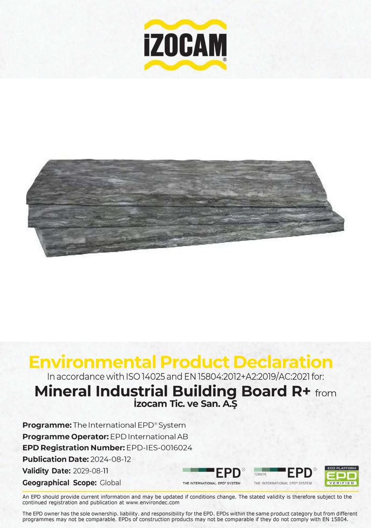 İzocam Ticaret ve Sanayi A.Ş. İzocam Ticaret ve Sanayi A.Ş.