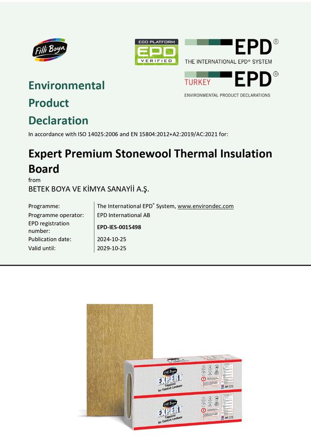 Expert Premium Stonewool Thermal Insulation Board
