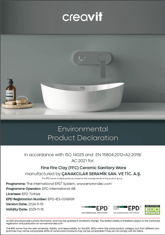 Fine Fire Clay (FFC) Ceramic Sanitary Ware