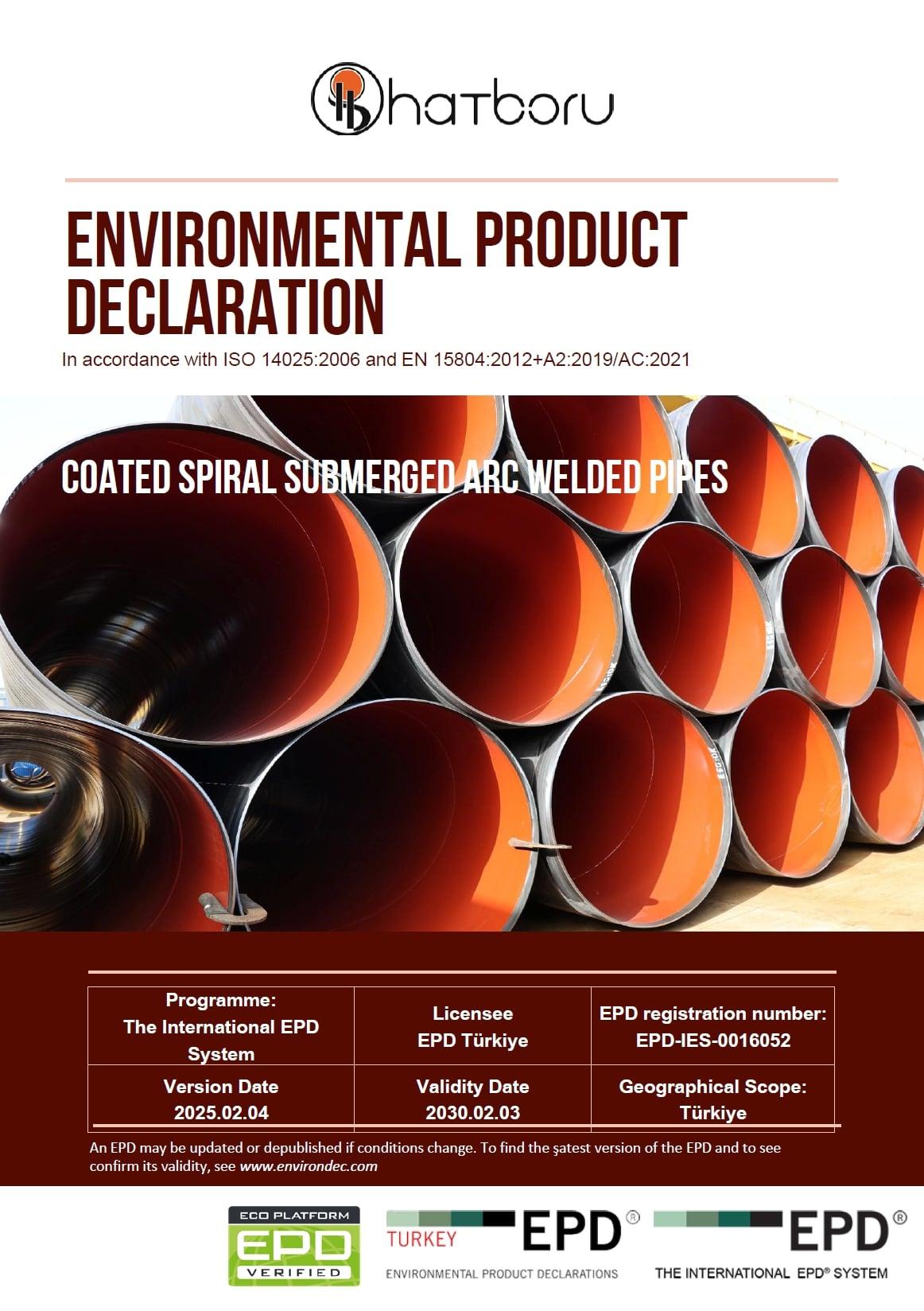 Coated Spiral Submerged Arc Welded Pipes