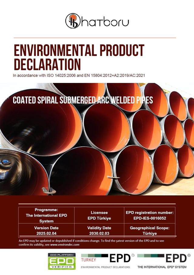 Coated Spiral Submerged Arc Welded Pipes