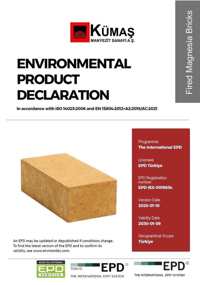 Fired Magnesia Bricks