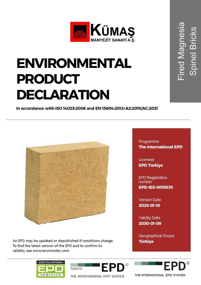 Fired Magnesia Spinel Bricks