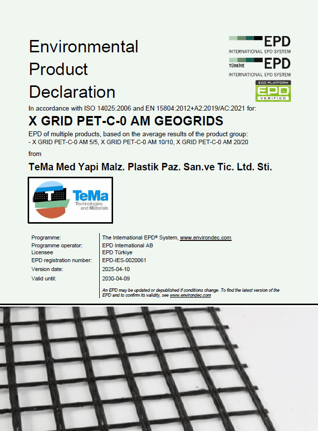 X GRID PET-C-0 AM GEOGRIDS