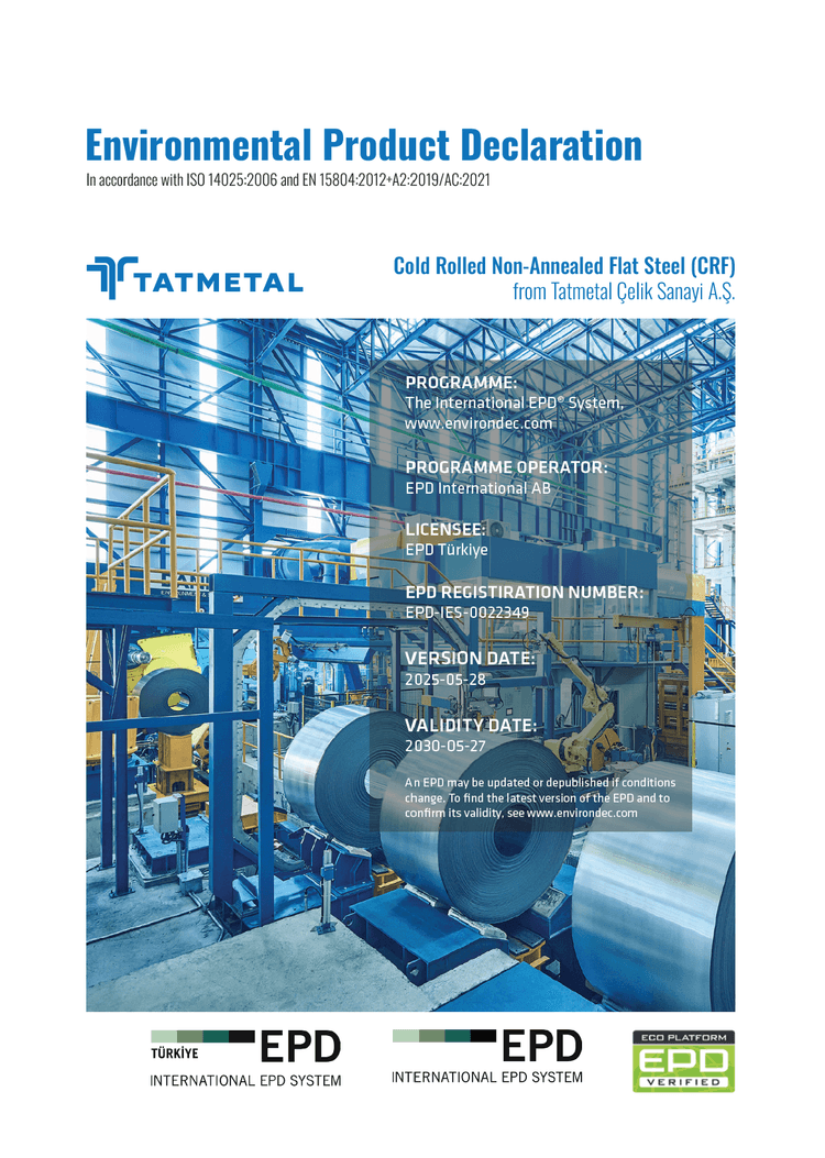 Tatmetal Çelik Sanayi ve Ticaret A.Ş. Tatmetal Çelik Sanayi ve Ticaret A.Ş.